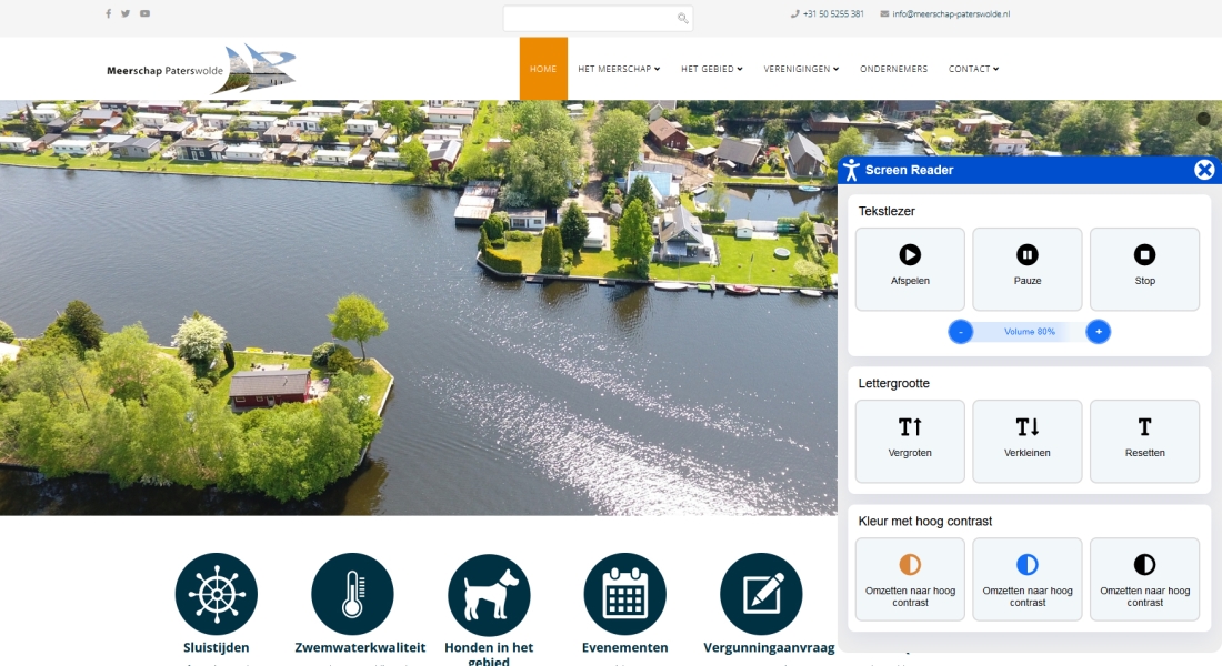 Screen reader voor Meerschap Paterswolde