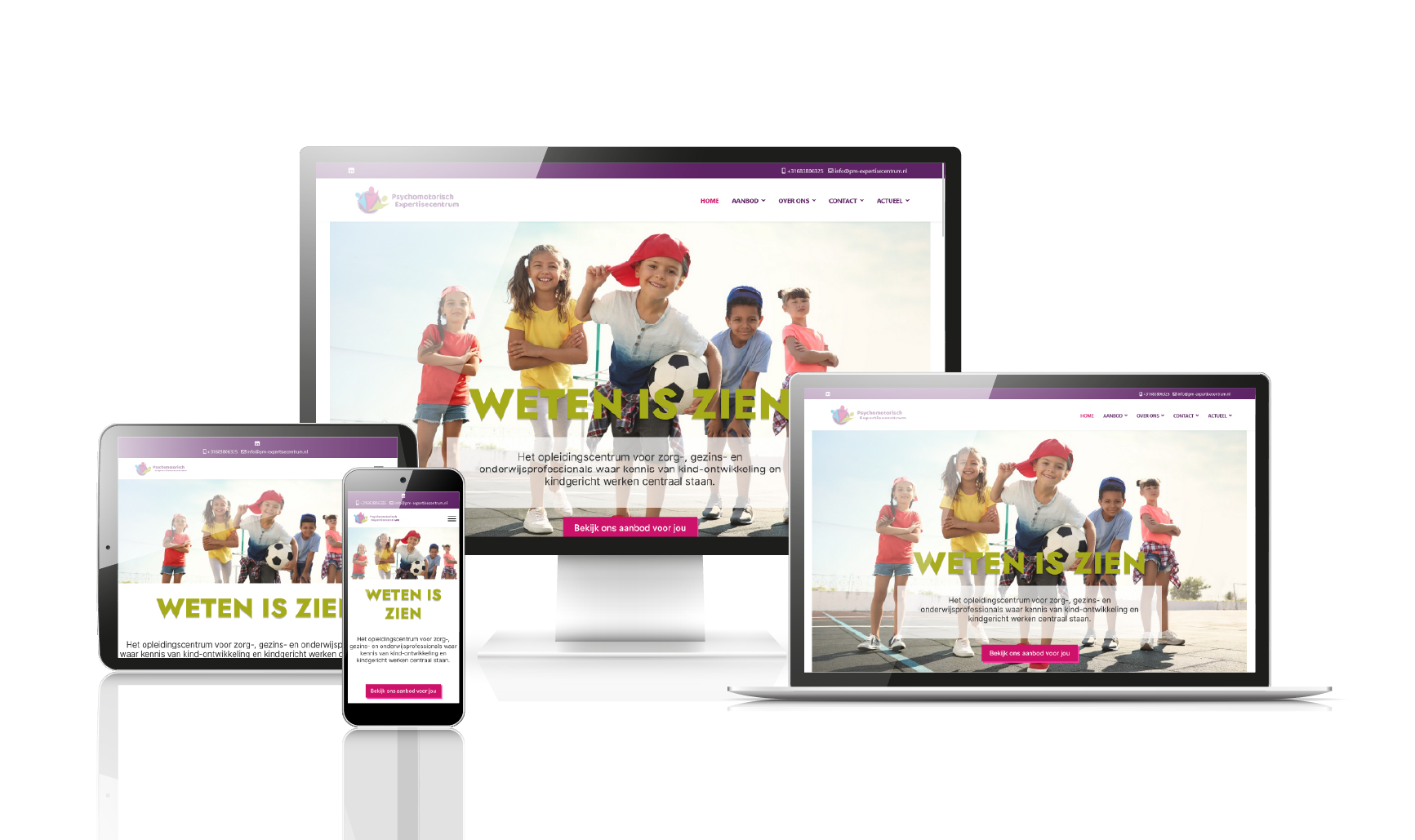 Website Psychomotorisch Expertisecentrum