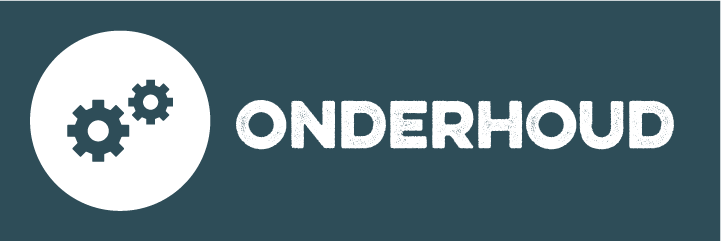 service icons onderhoud actief